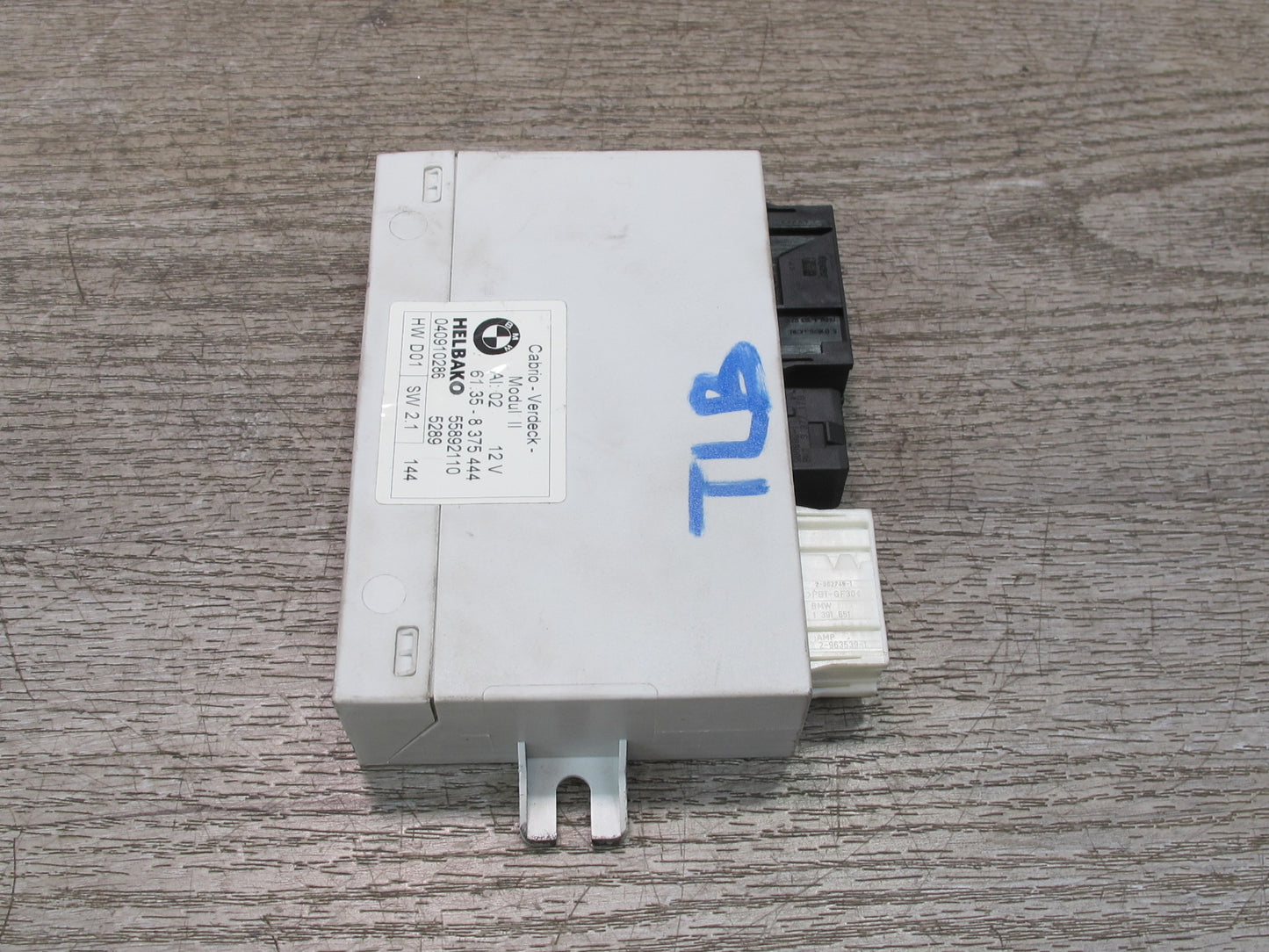 2001-2006 BMW E46 M3 Convertible Folding TOP Roof Control Unit Module