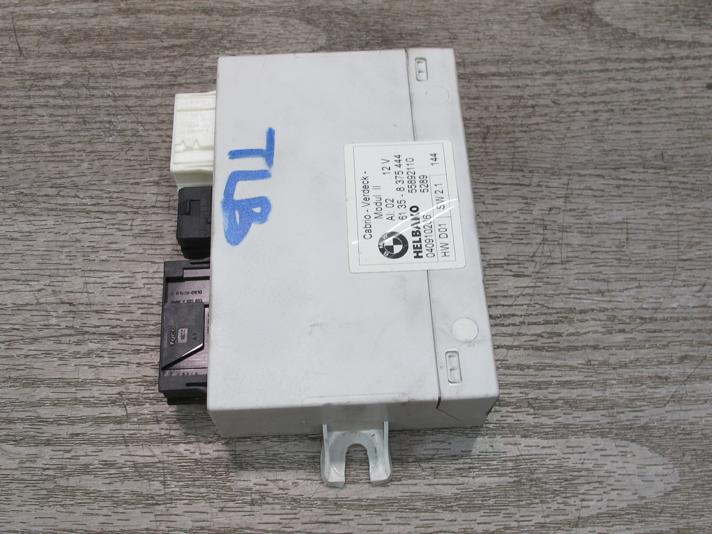 2001-2006 BMW E46 M3 Convertible Folding TOP Roof Control Unit Module