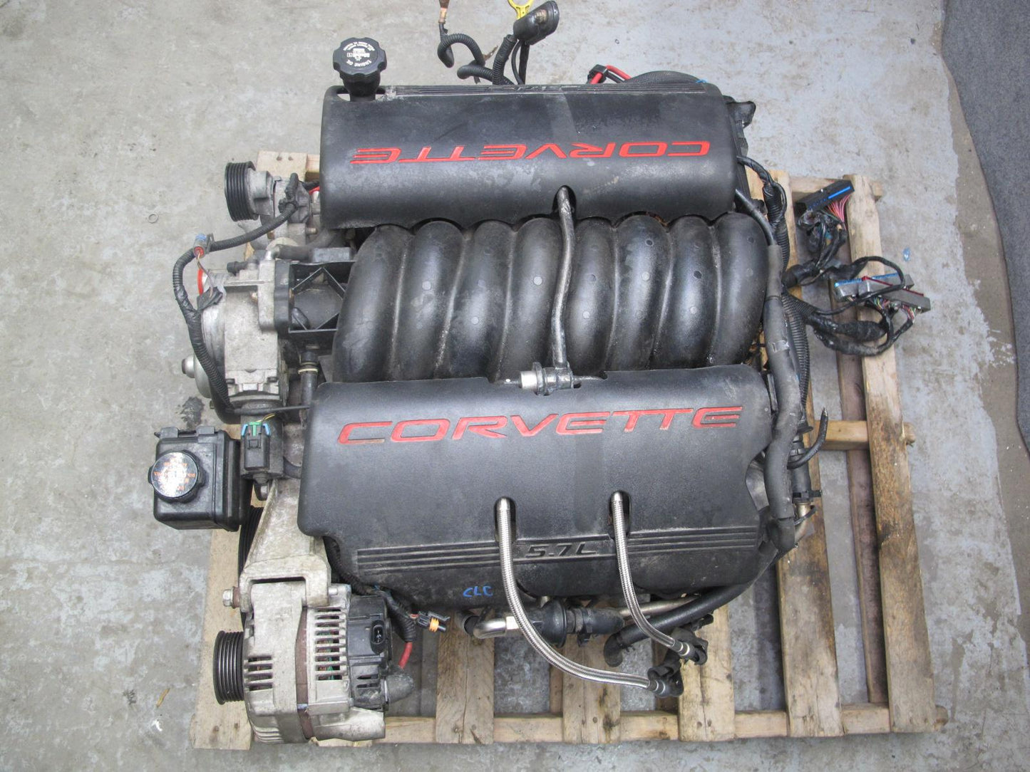 1998 Chevrolet Corvette C5 5.7L LS1 VIN G 8th A/T Complete Engine Motor 65K Mile