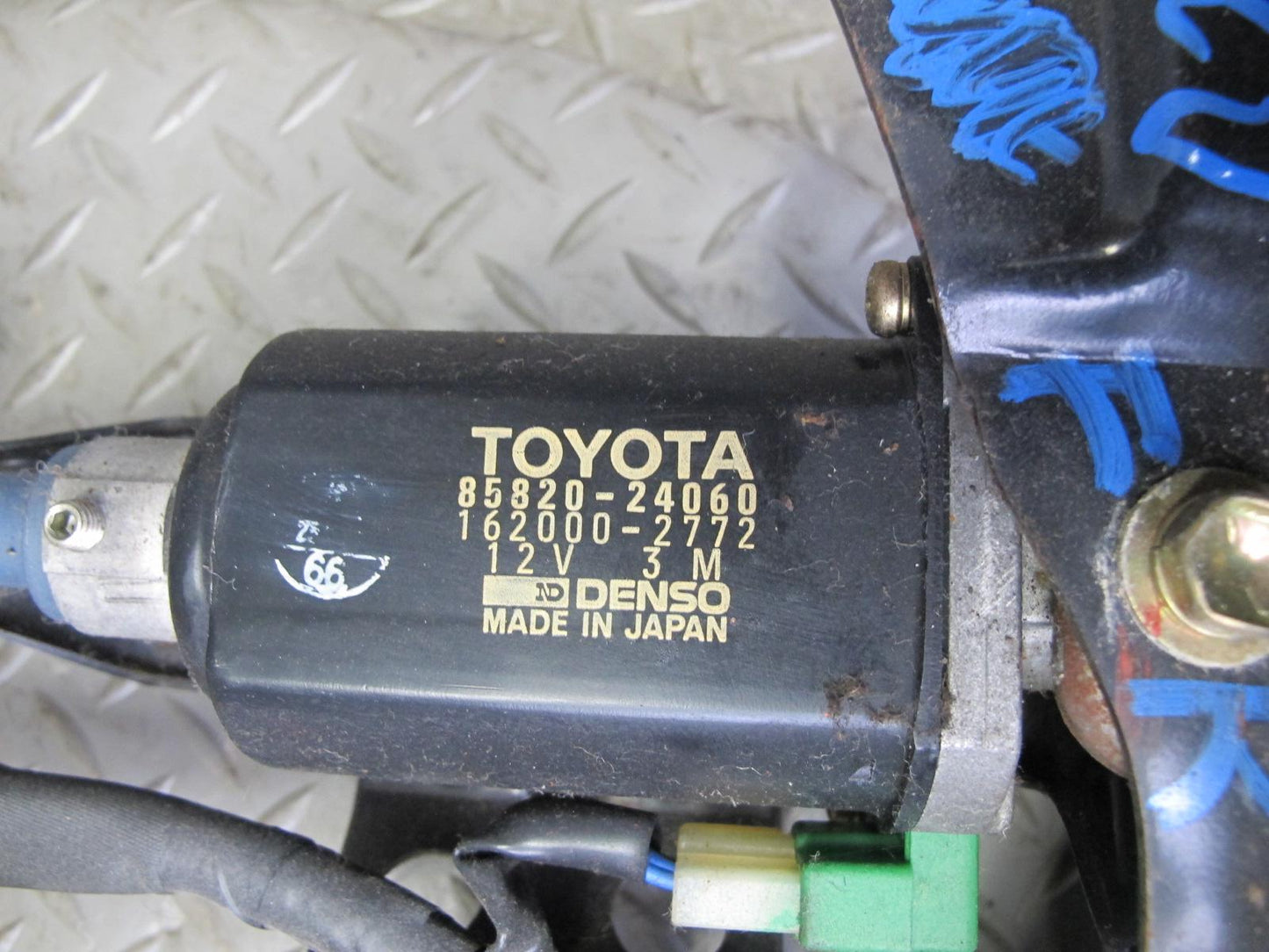 92-94 Lexus SC400 SC300 Front Right Seat Lower Frame Track Rail w Motors OEM