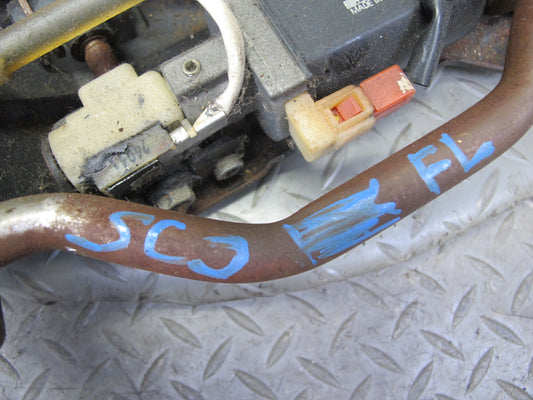 92-94 Lexus SC400 SC300 Front Left Seat Lower Frame Track Rail w Motors OEM