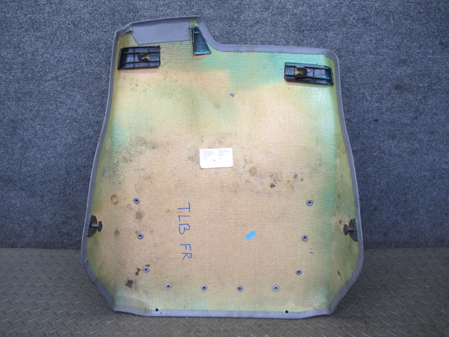 2001-2006 BMW E46 M3 Convertible Front Right Side Back Seat Cover Trim Panel