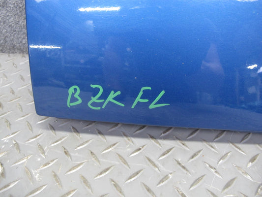 96-02 BMW E36/7 Z3 Front Left Fender Shell Cover Panel Topas Blue OEM