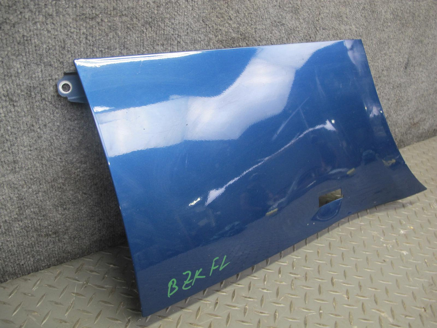 96-02 BMW E36/7 Z3 Front Left Fender Shell Cover Panel Topas Blue OEM