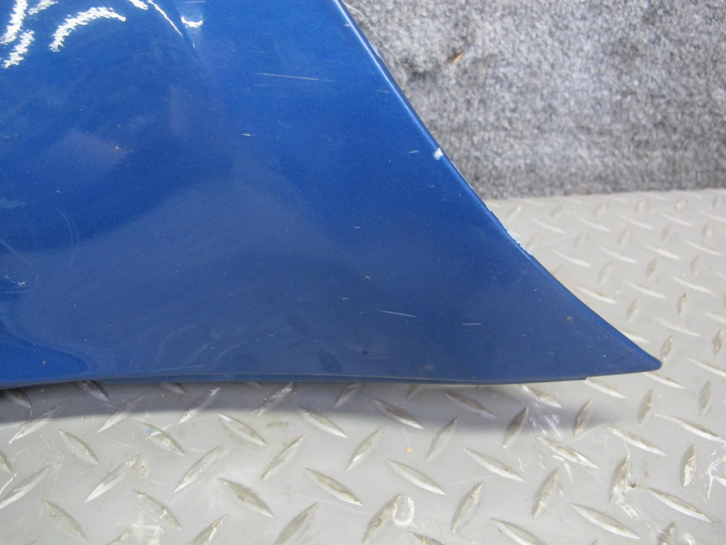 96-02 BMW E36/7 Z3 Front Left Fender Shell Cover Panel Topas Blue OEM