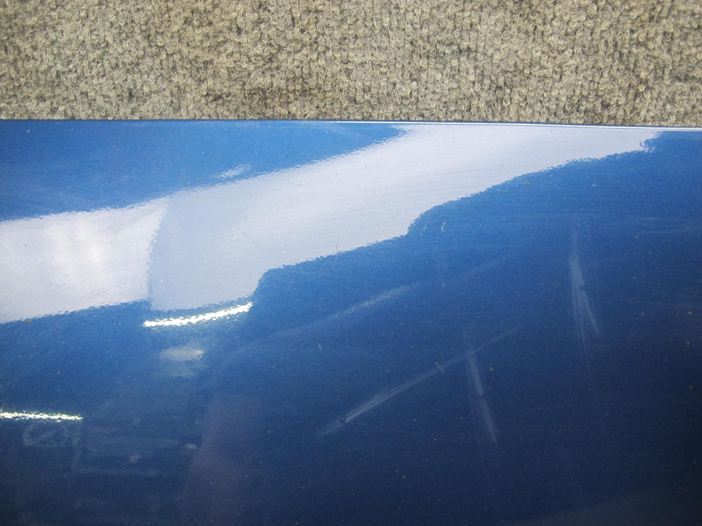 96-02 BMW E36/7 Z3 Front Left Fender Shell Cover Panel Topas Blue OEM