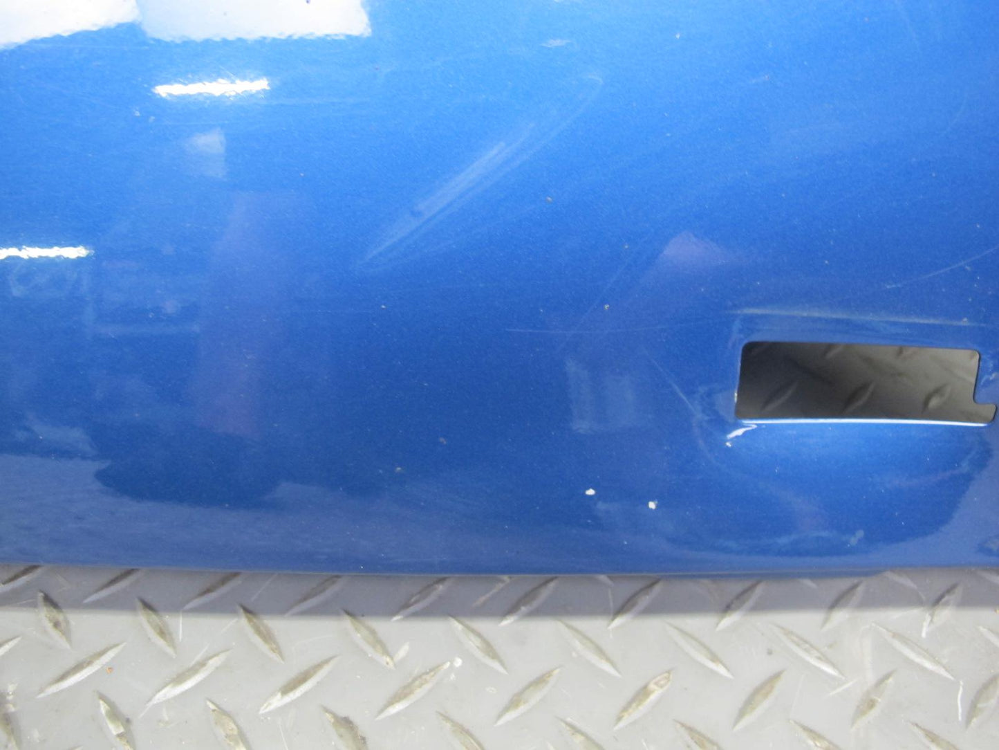 96-02 BMW E36/7 Z3 Front Left Fender Shell Cover Panel Topas Blue OEM
