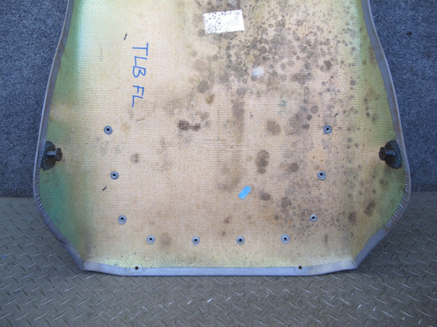 2001-2006 BMW E46 M3 Convertible Front Left Side Back Seat Cover Trim Panel