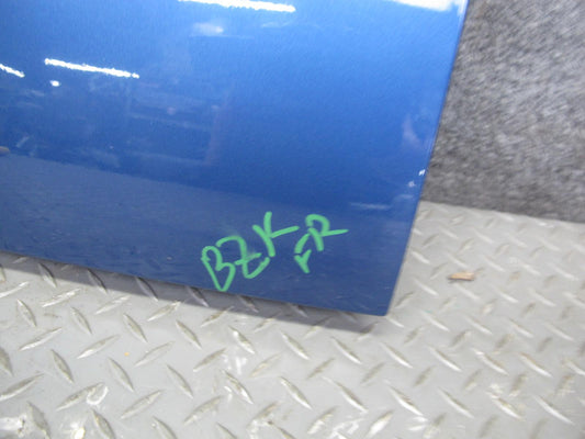 96-02 BMW E36/7 Z3 Front Right Fender Shell Cover Panel Topas Blue OEM