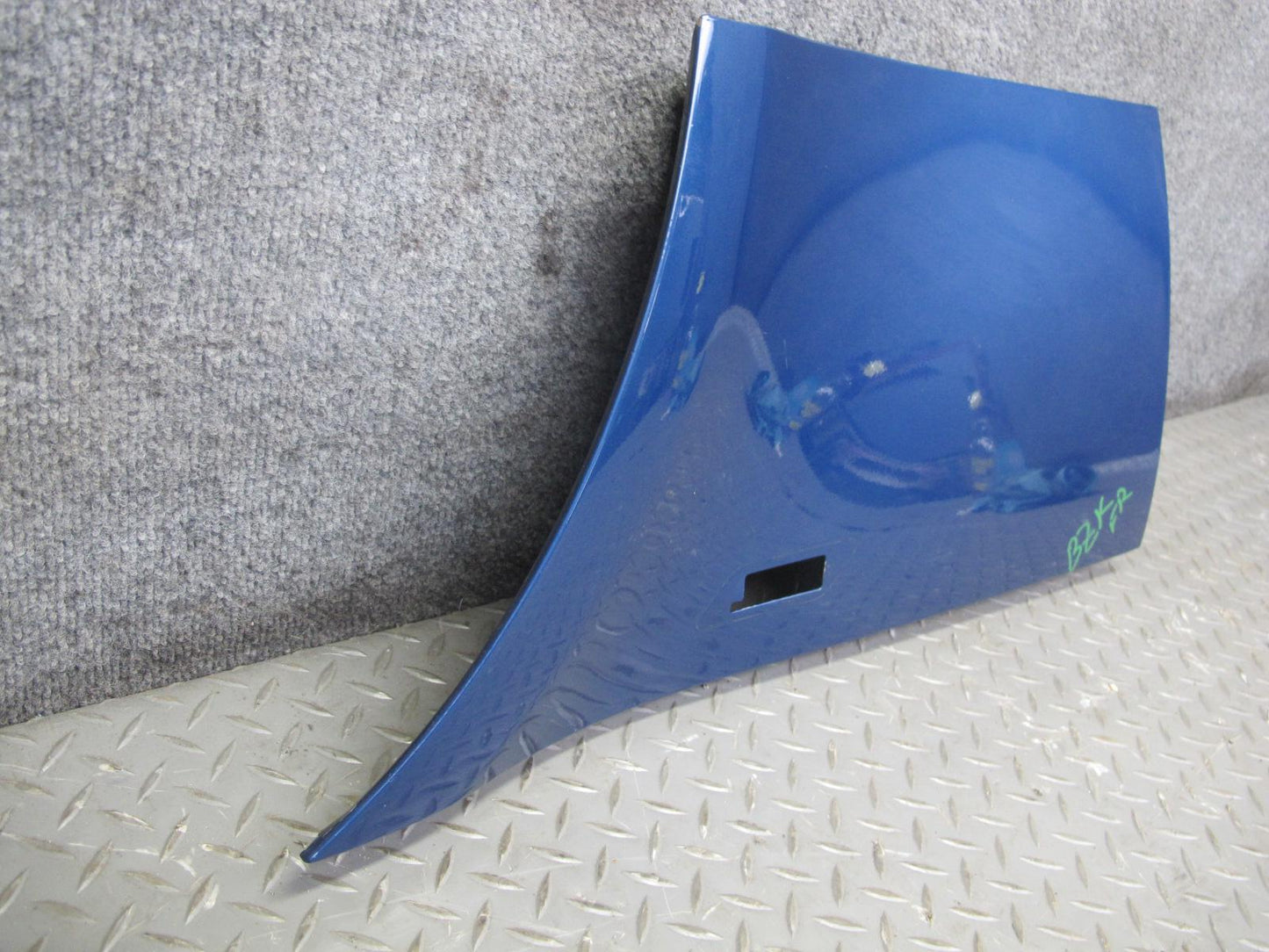96-02 BMW E36/7 Z3 Front Right Fender Shell Cover Panel Topas Blue OEM