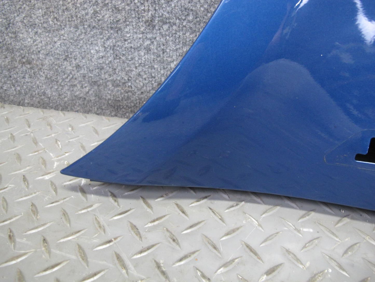 96-02 BMW E36/7 Z3 Front Right Fender Shell Cover Panel Topas Blue OEM