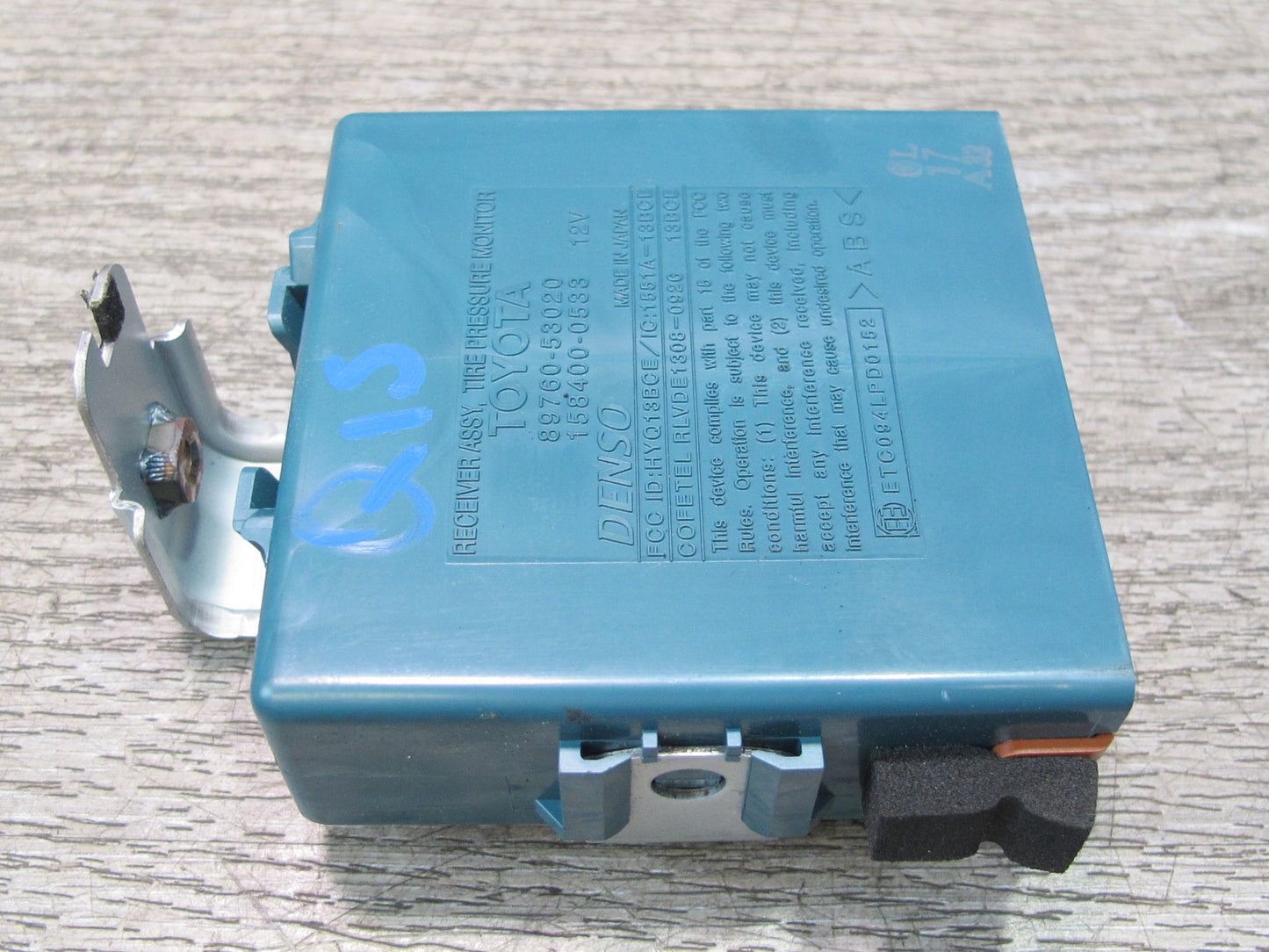 06-15 Lexus GSE20L IS350 IS250 Tire Pressure Control Module Unit 89760-53020 OEM