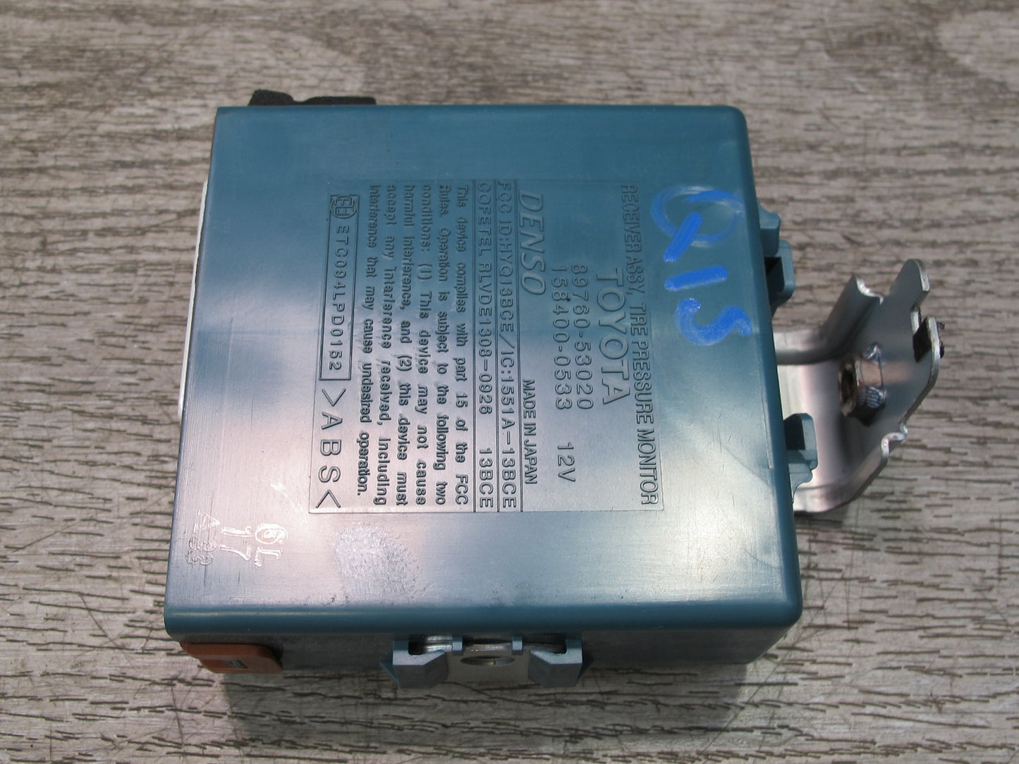 06-15 Lexus GSE20L IS350 IS250 Tire Pressure Control Module Unit 89760-53020 OEM