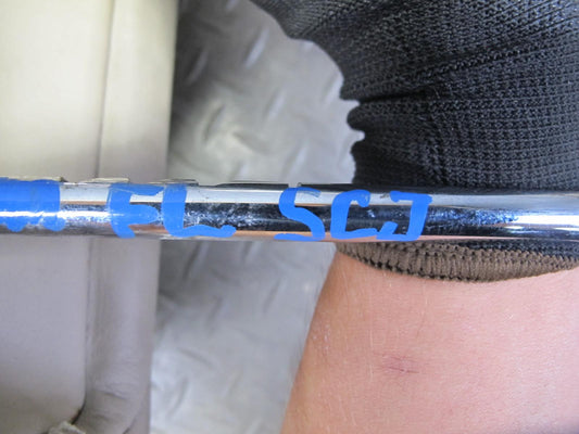 92-98 Lexus JZZ31L SC300 SC400 Set of 2 Front Seat Leather Headrest Cashmere OEM