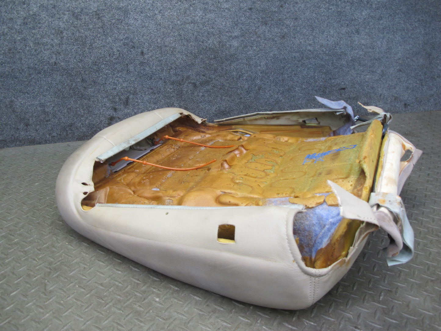 92-94 Lexus SC400 SC300 Front Right Seat Upper Leather Cushion Cashmere OEM