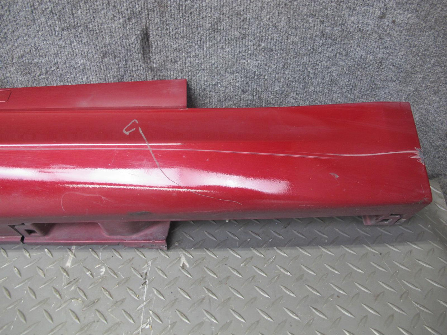 10-15 Lexus IS350 IS250 Convertible Left & Right Side Skirt Rocker Panel RED OEM