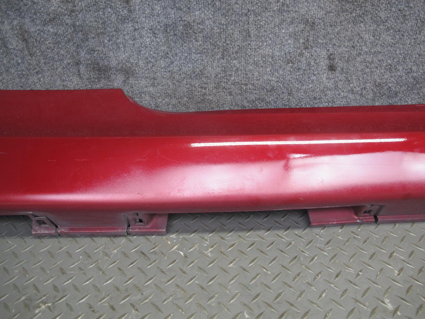 10-15 Lexus IS350 IS250 Convertible Left & Right Side Skirt Rocker Panel RED OEM