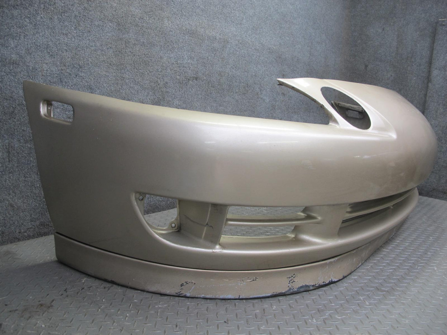 92-94 Lexus JZZ31L SC300 Front Bumper Cover w Foam Sandstone Beige OEM