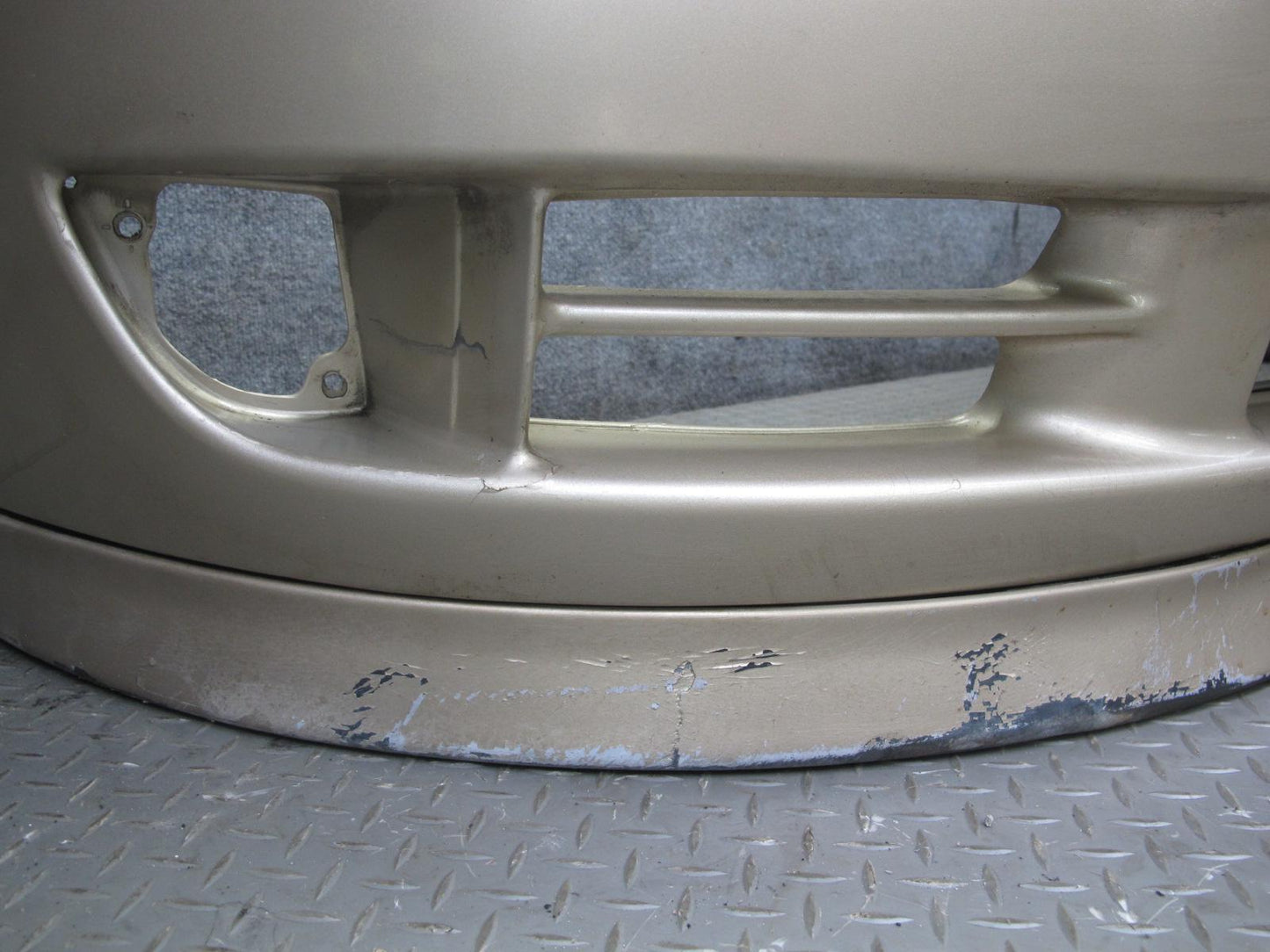 92-94 Lexus JZZ31L SC300 Front Bumper Cover w Foam Sandstone Beige OEM