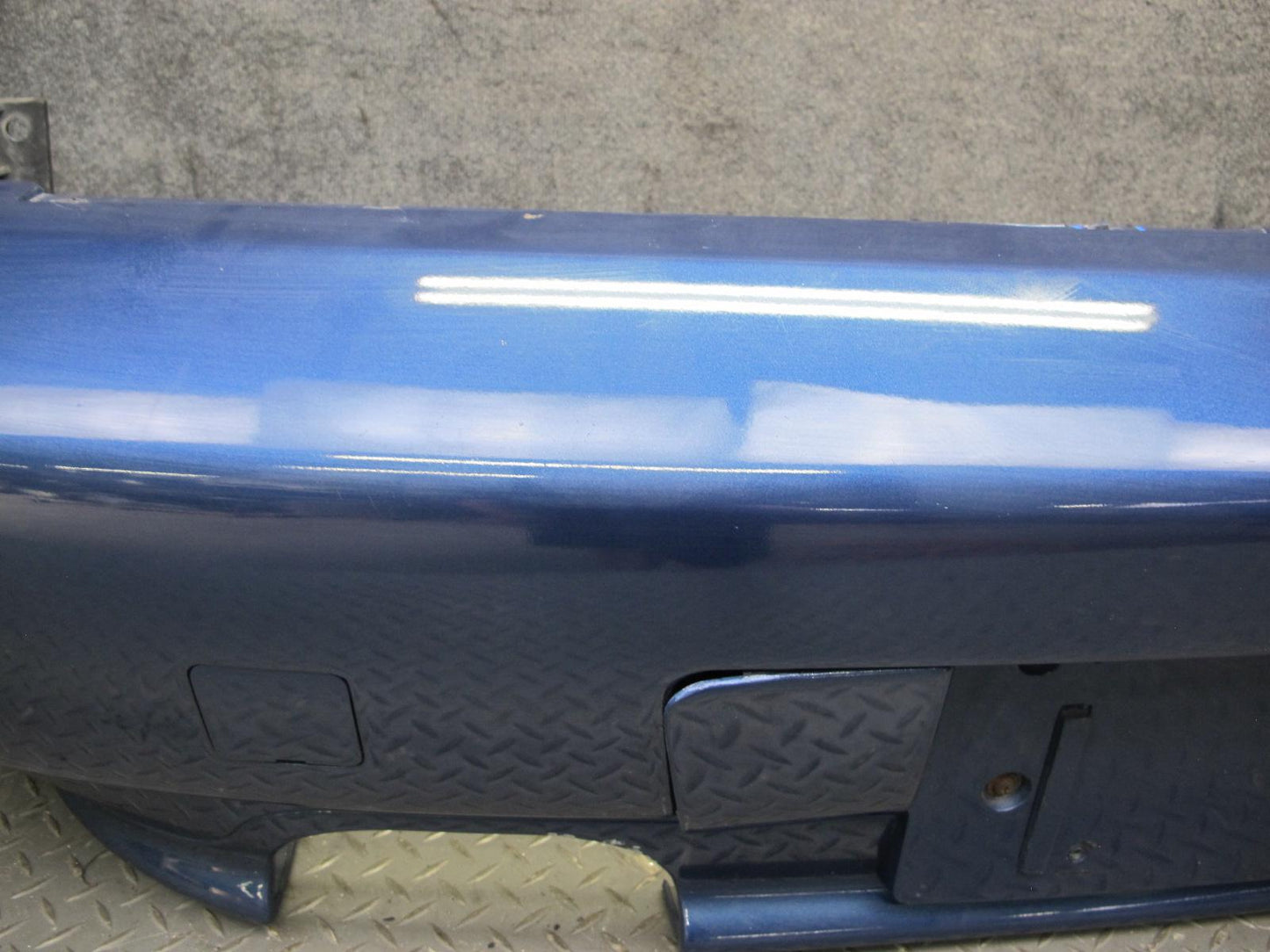 00-02 BMW E36/7 Z3 Roadster Rear Bumper Cover Topas Blue OEM