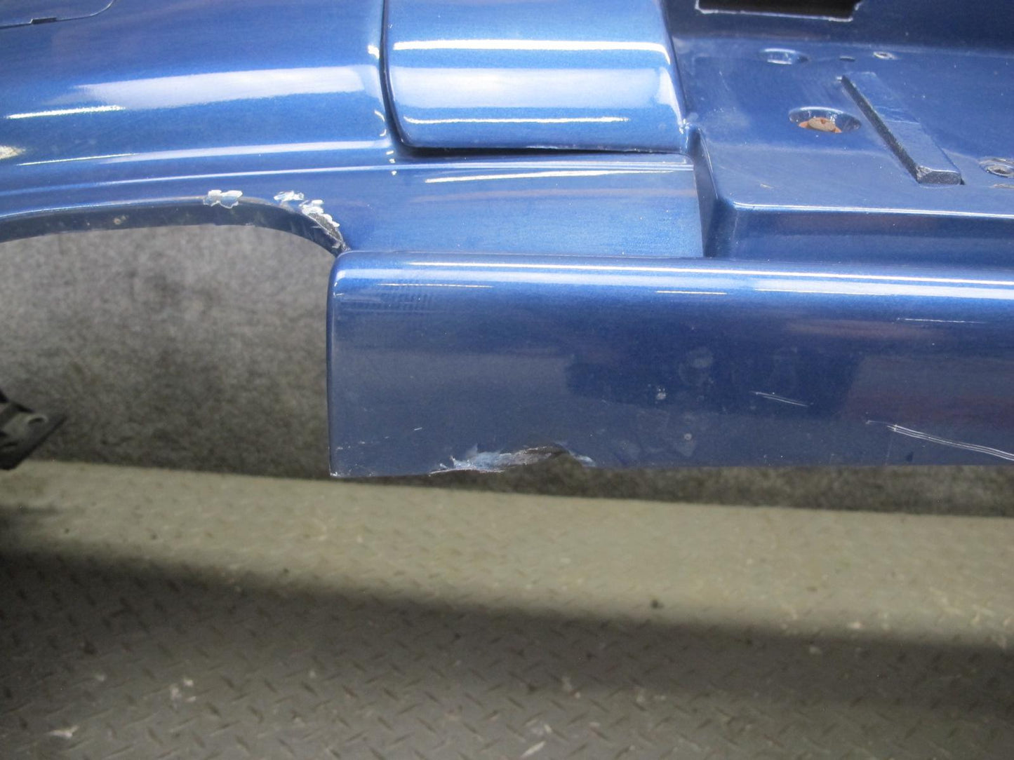 00-02 BMW E36/7 Z3 Roadster Rear Bumper Cover Topas Blue OEM