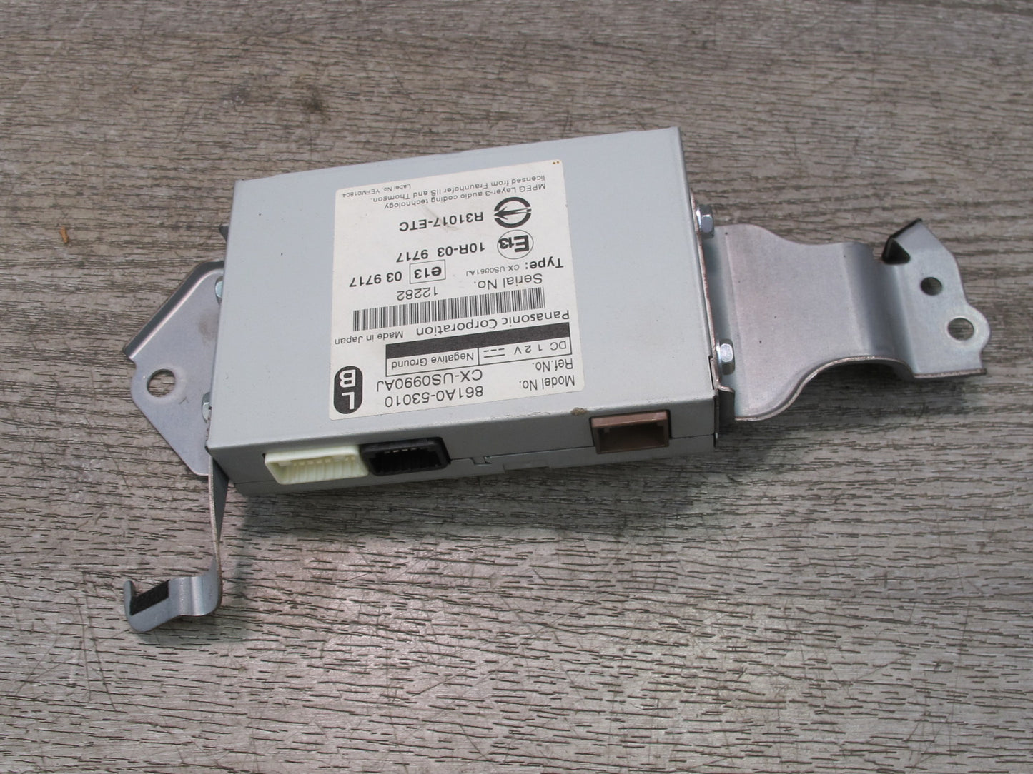 10-13 Lexus IS350 IS250 Audio Coding Multimedia Control Module 861A0-53010 OEM