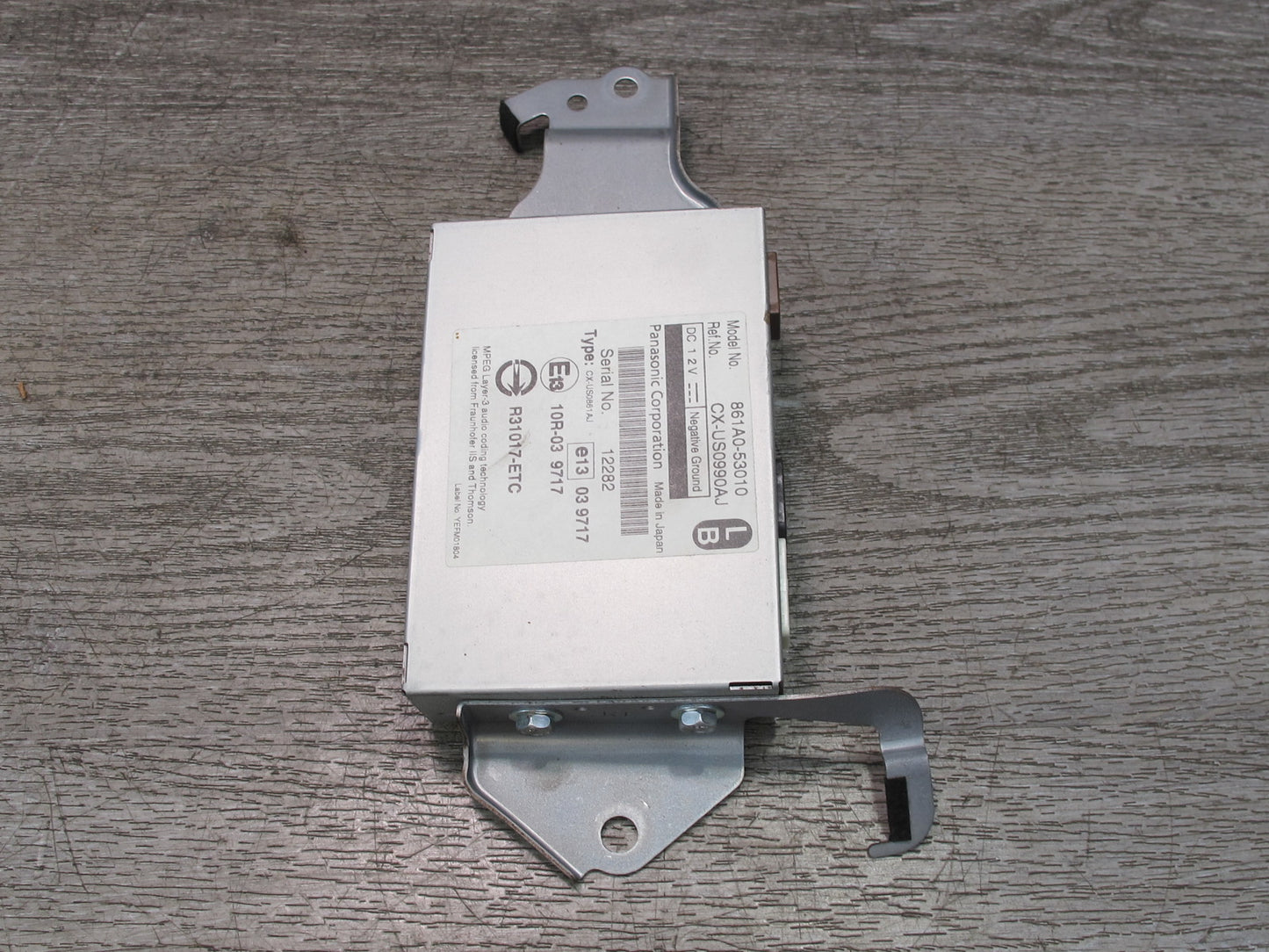 10-13 Lexus IS350 IS250 Audio Coding Multimedia Control Module 861A0-53010 OEM