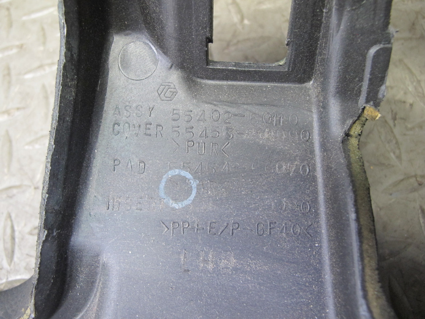 04-06 Lexus LS430 Front Left Dash Lower Knee Trim Cover Panel 55402-50110 OEM