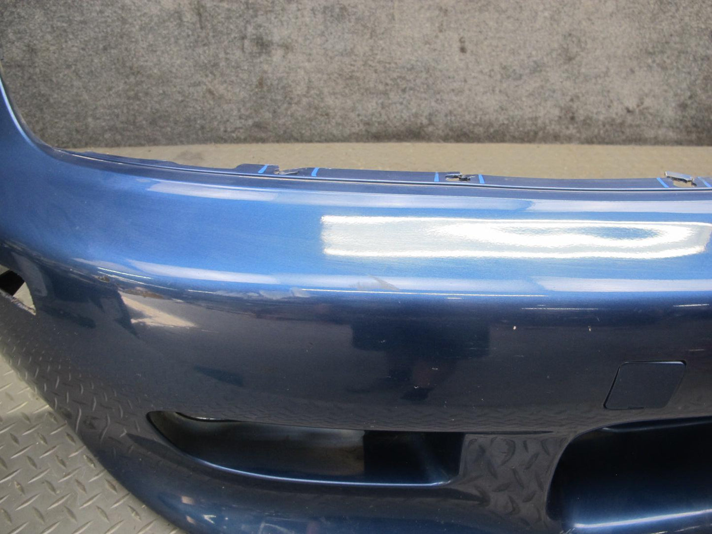 97-02 BMW E36/7 Z3 Front Bumper Cover Topas Blue OEM