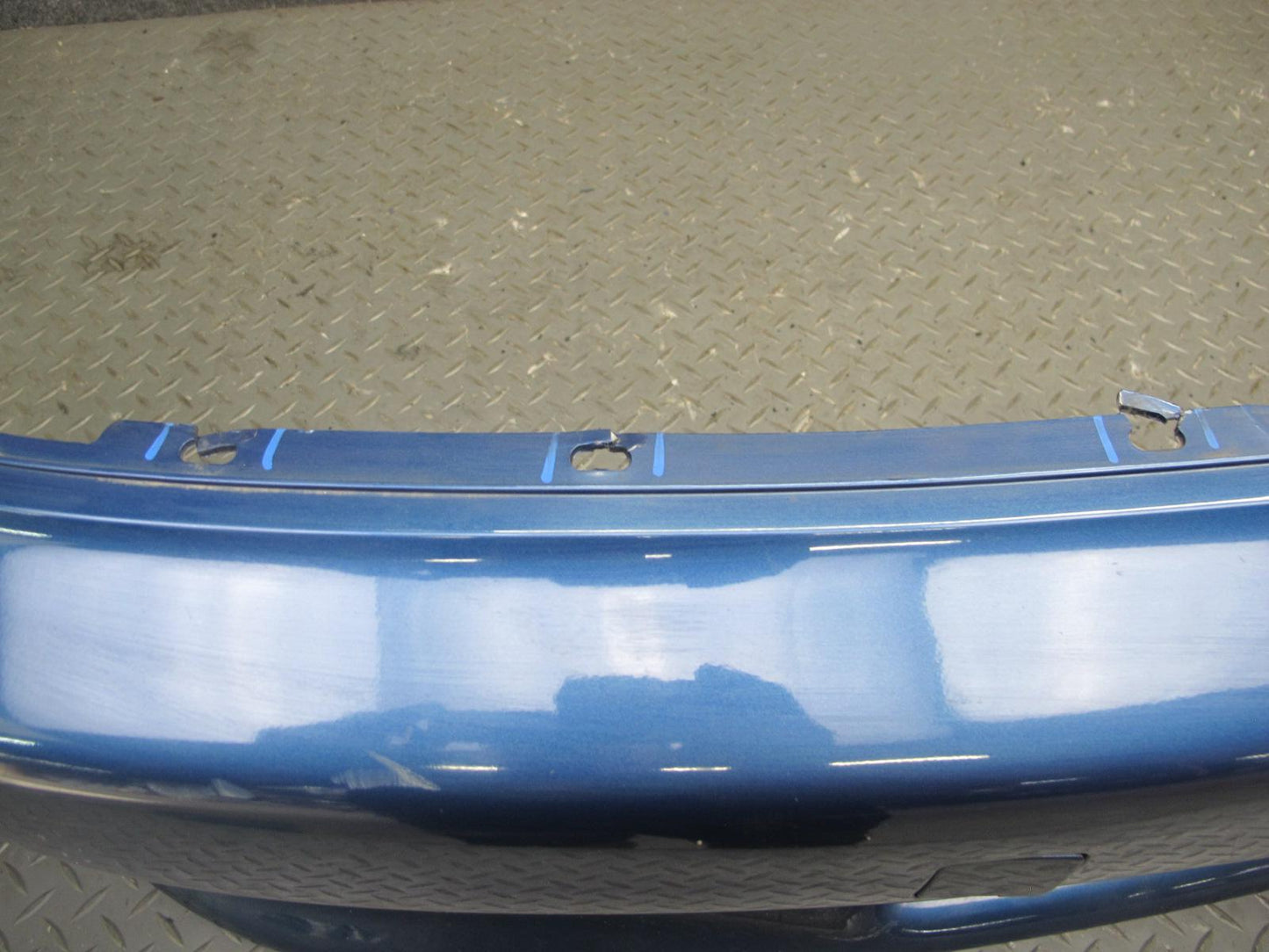 97-02 BMW E36/7 Z3 Front Bumper Cover Topas Blue OEM