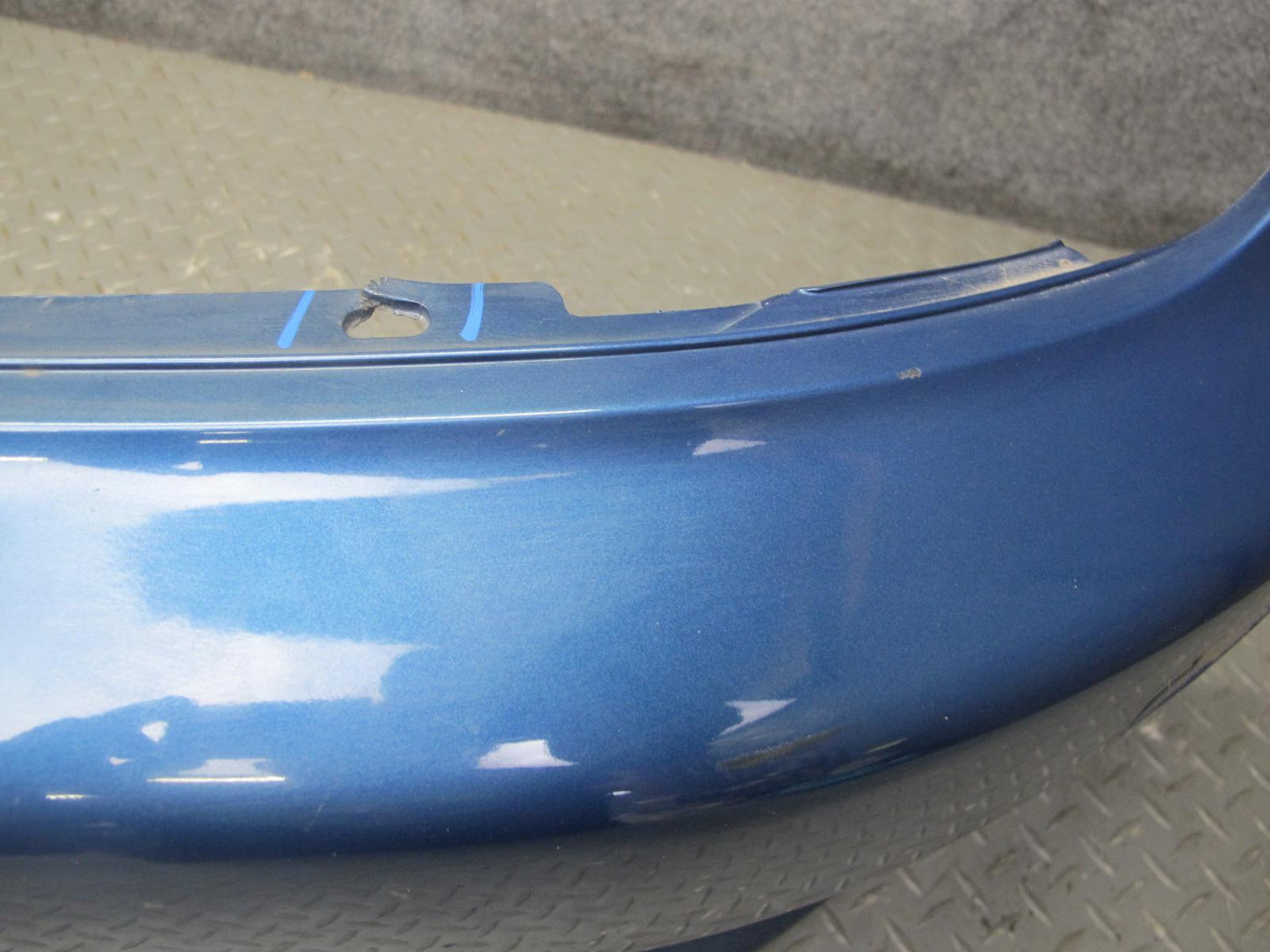 97-02 BMW E36/7 Z3 Front Bumper Cover Topas Blue OEM