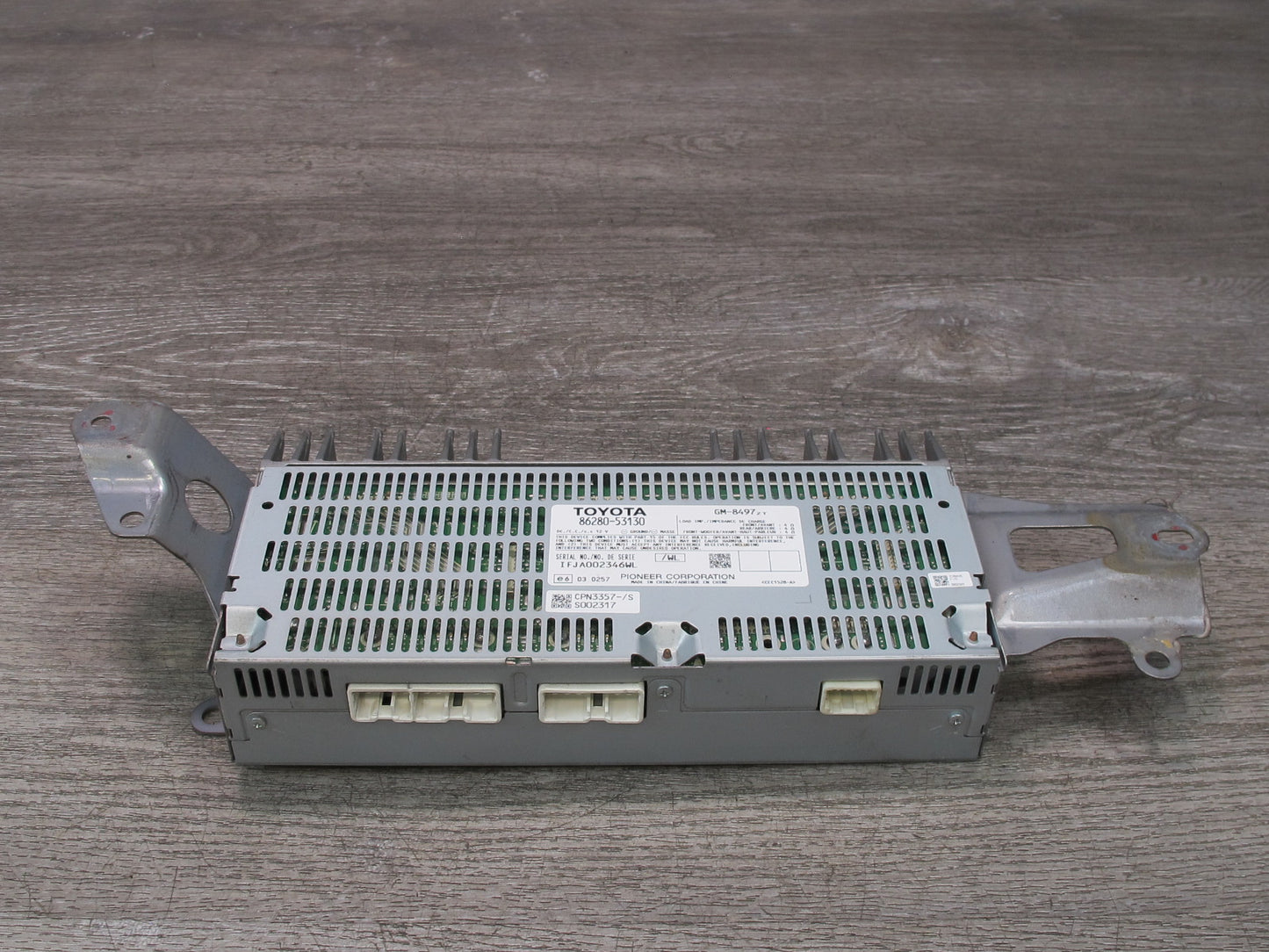 10-12 Lexus IS350 IS250 Conv Pioneer Radio Audio Amplifier AMP 86280-53130 OEM
