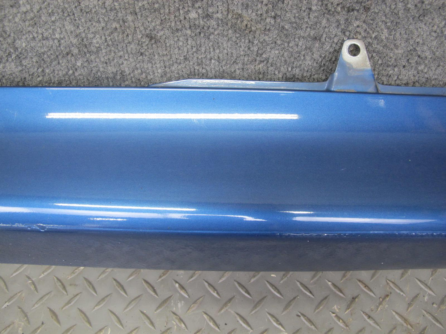 97-02 BMW E36/7 Z3 Right Side Skirt Rocker Panel Molding Topas Blue OEM