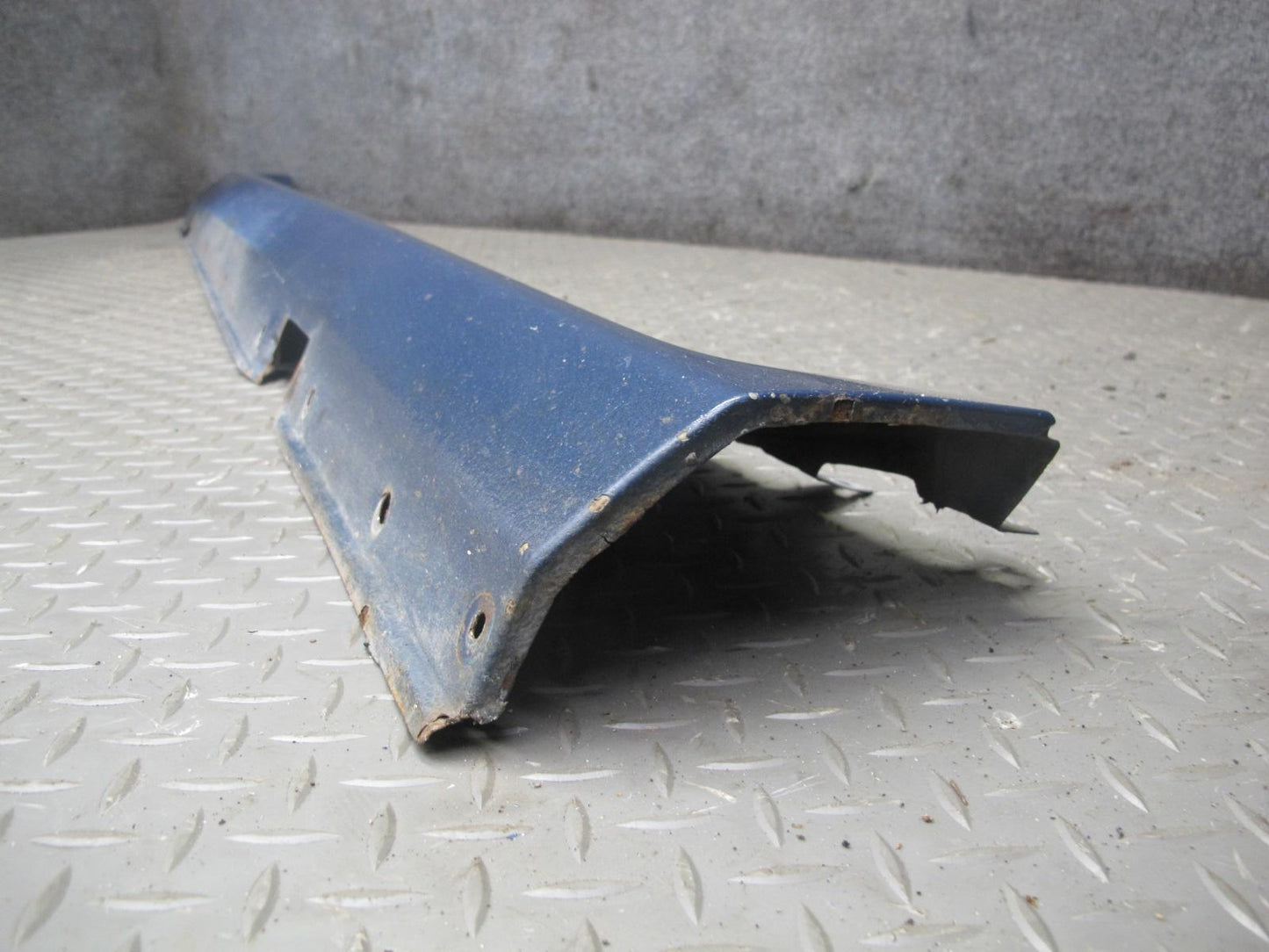 97-02 BMW E36/7 Z3 Right Side Skirt Rocker Panel Molding Topas Blue OEM