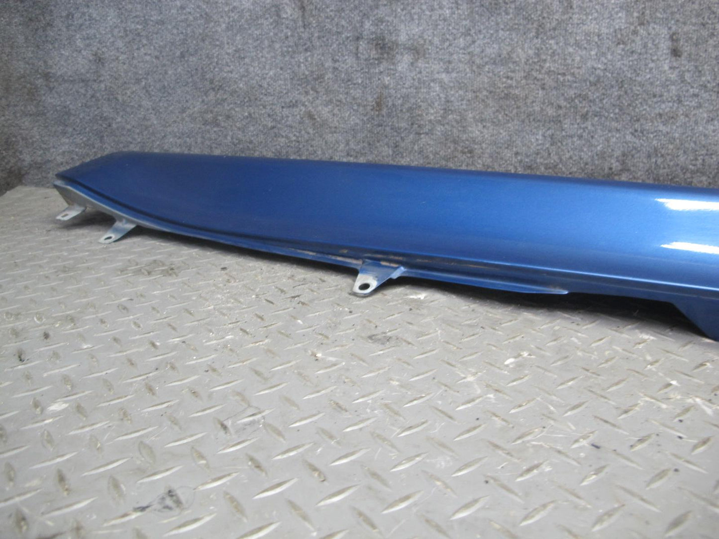 97-02 BMW E36/7 Z3 Right Side Skirt Rocker Panel Molding Topas Blue OEM