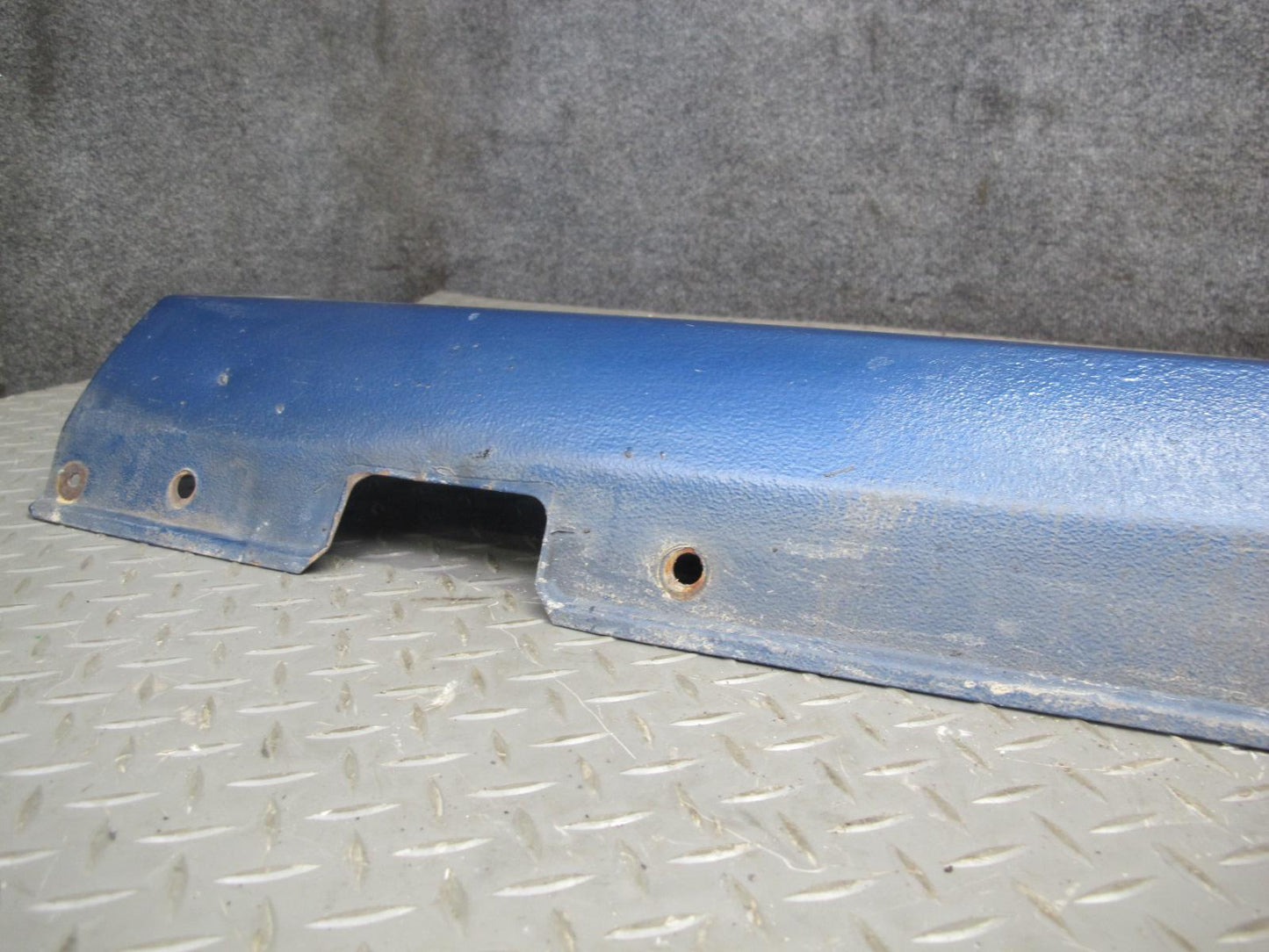 97-02 BMW E36/7 Z3 Right Side Skirt Rocker Panel Molding Topas Blue OEM