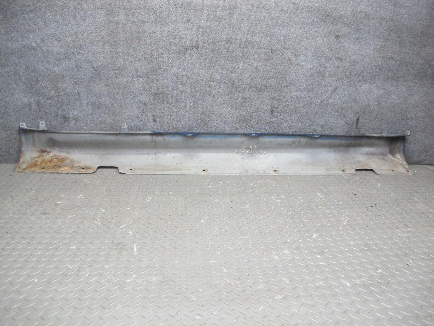 97-02 BMW E36/7 Z3 Right Side Skirt Rocker Panel Molding Topas Blue OEM