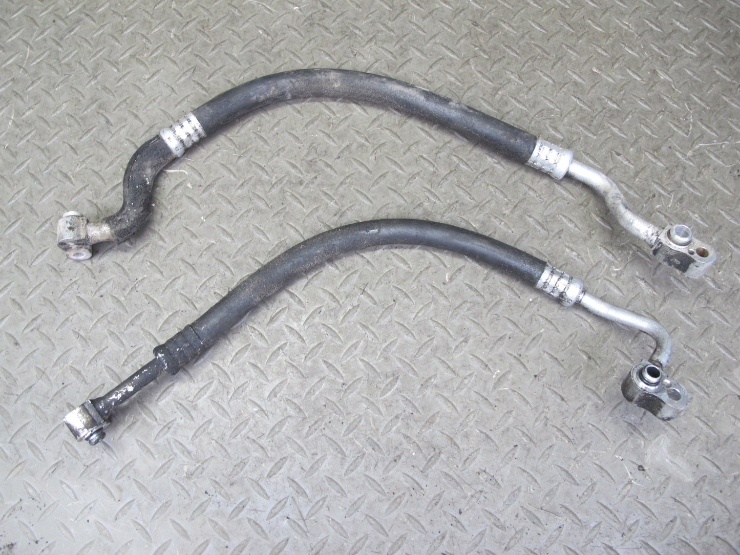 92-93 Lexus SC300 9pcs A/C Hose Line Pipe w Dryer & Pressure Regulator Set OEM