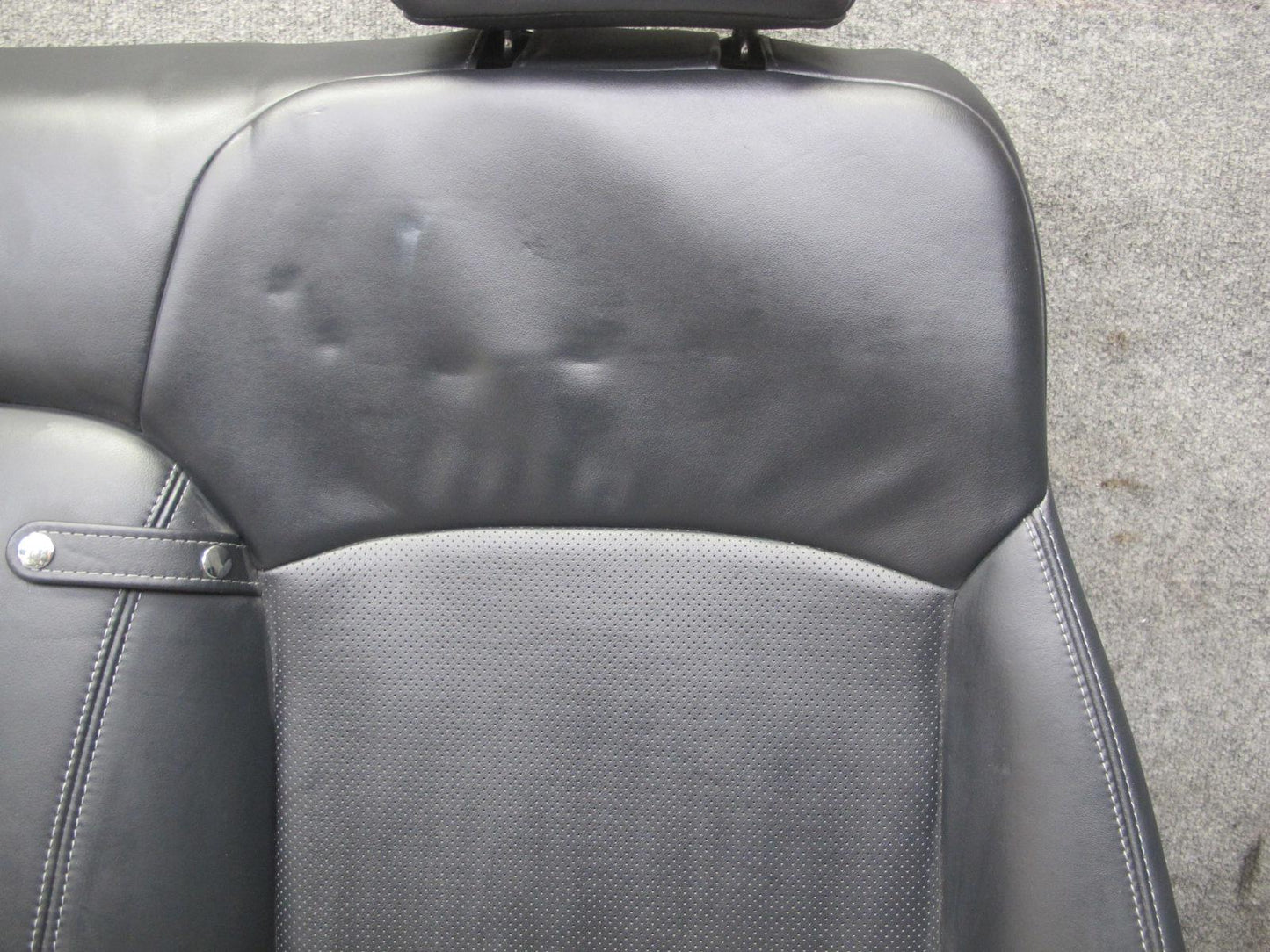 2010 Lexus GSE20L IS350 IS250 Convertible Rear Leather Seat Set Black OEM