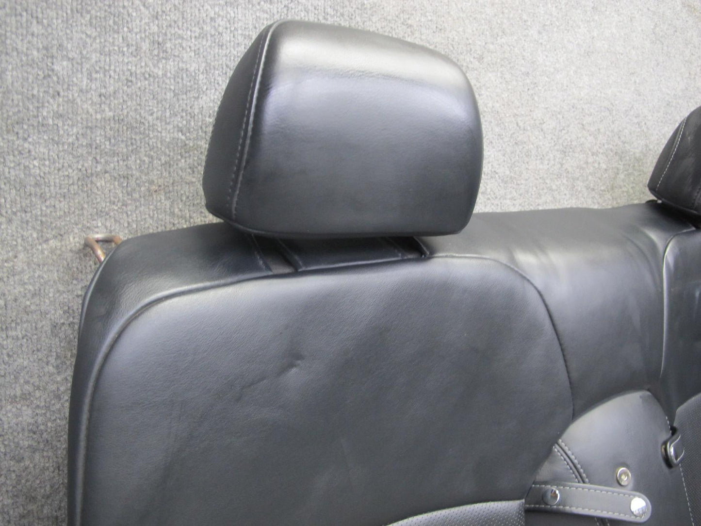 2010 Lexus GSE20L IS350 IS250 Convertible Rear Leather Seat Set Black OEM