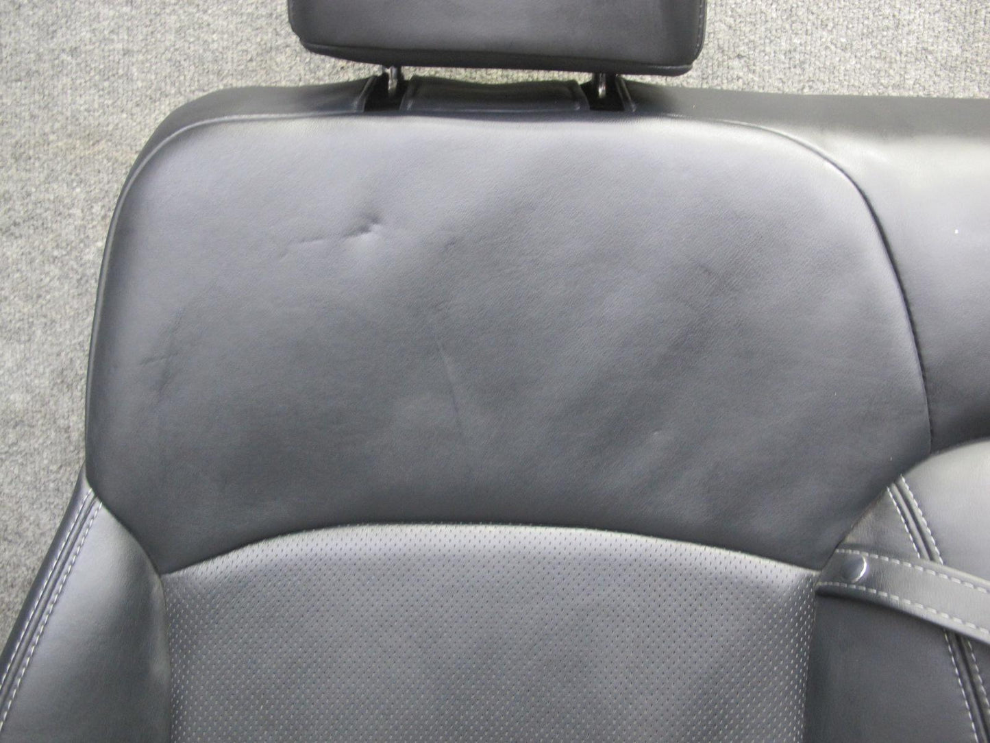 2010 Lexus GSE20L IS350 IS250 Convertible Rear Leather Seat Set Black OEM