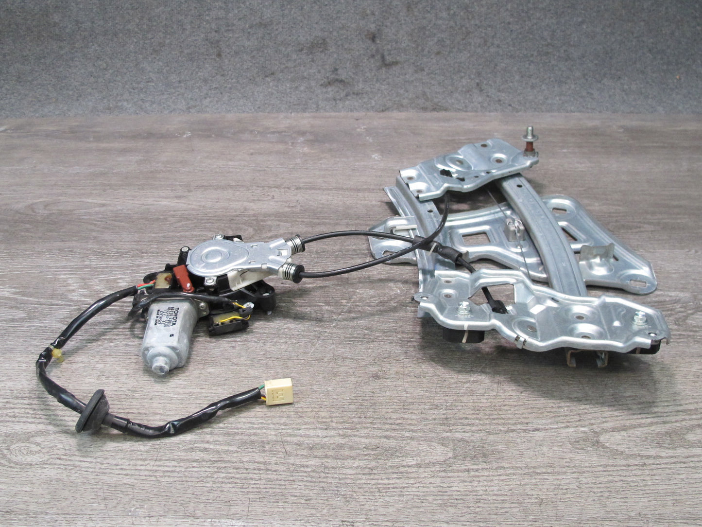 10-15 Lexus IS350 IS250 Convertible Rear Right Window Regulator w Motor OEM