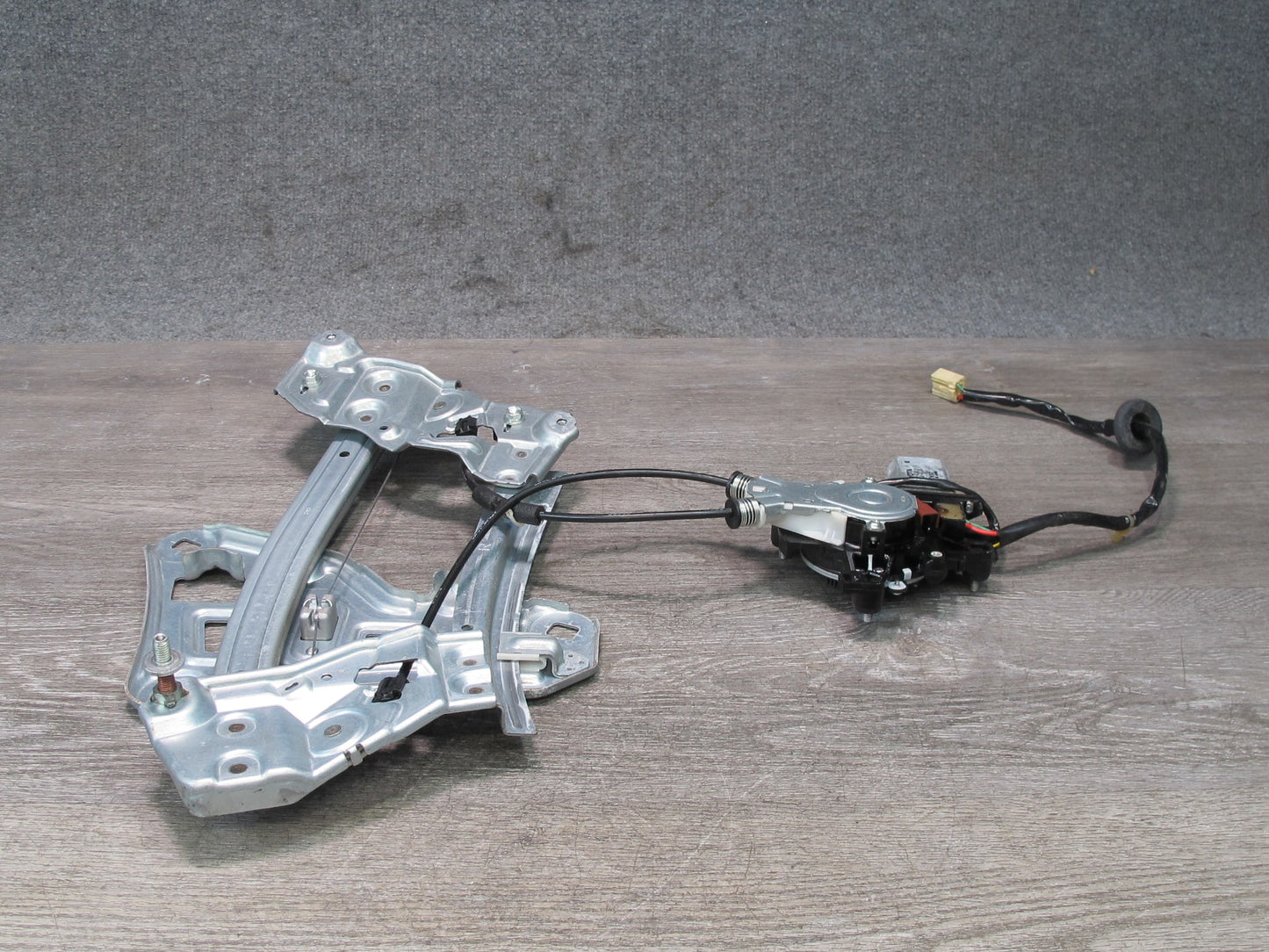 10-15 Lexus IS350 IS250 Convertible Rear Right Window Regulator w Motor OEM