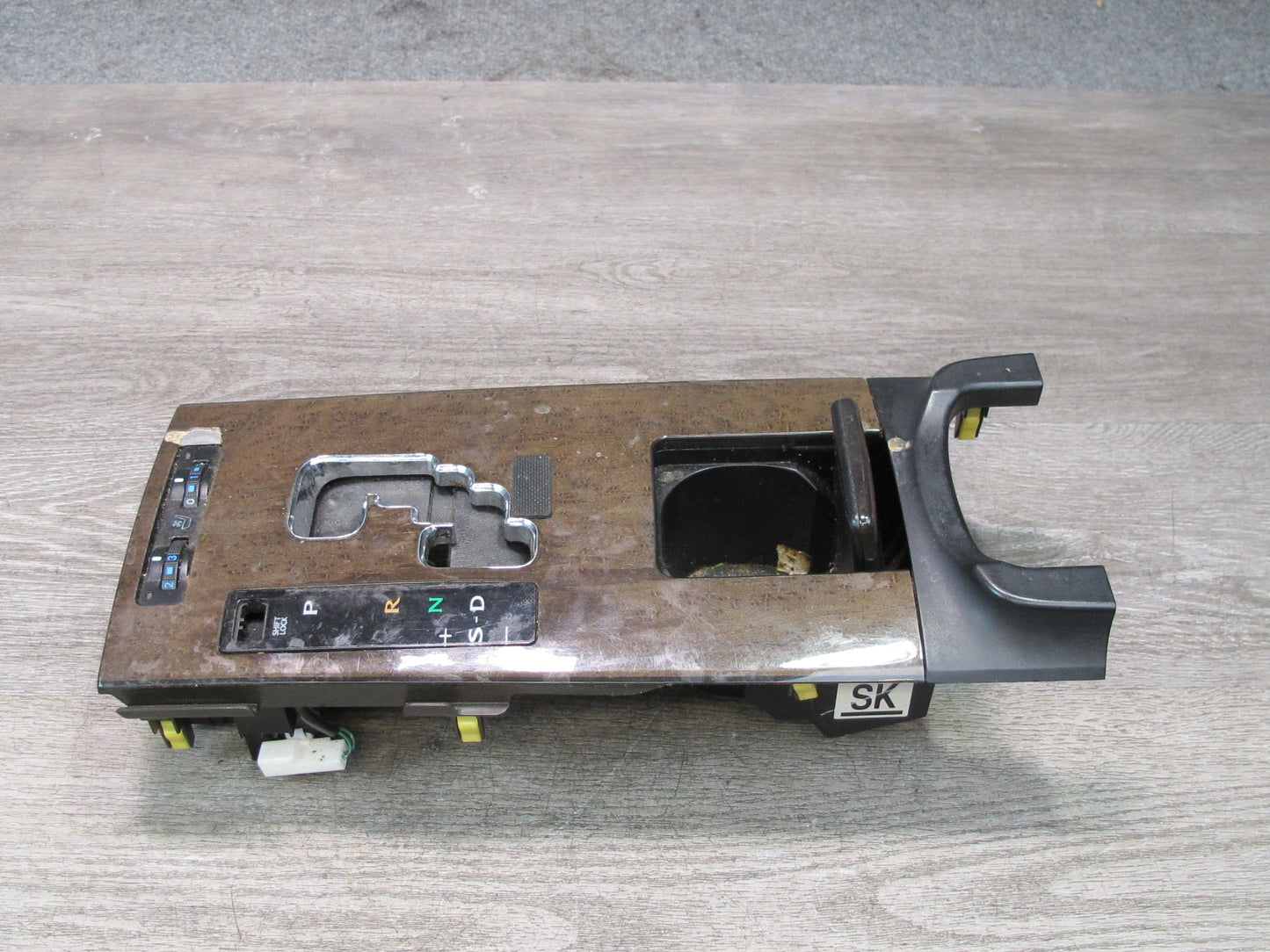 10-11 Lexus IS350 IS250 A/T Front Center Console Wood Gear Shifter Trim OEM