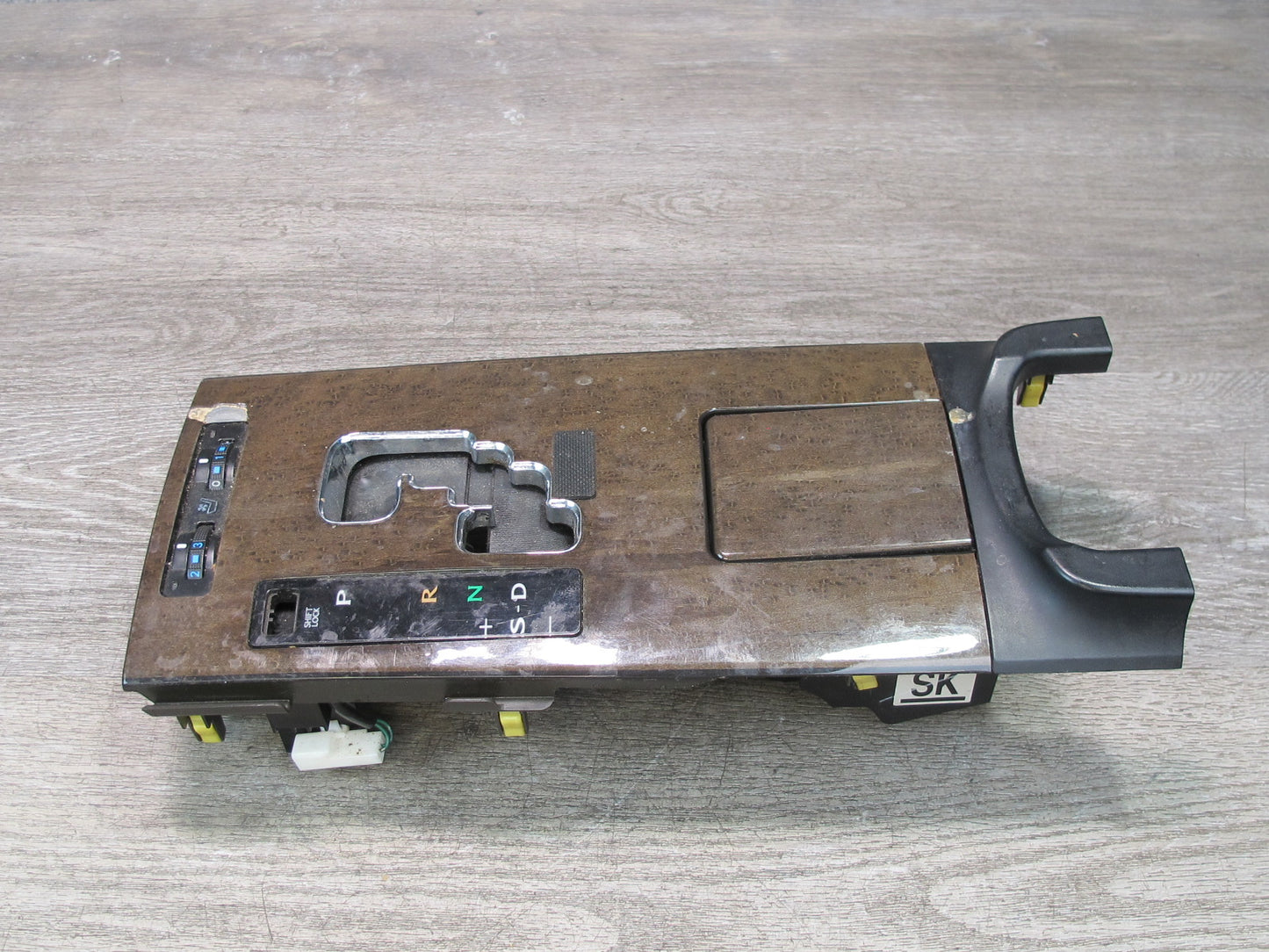 10-11 Lexus IS350 IS250 A/T Front Center Console Wood Gear Shifter Trim OEM