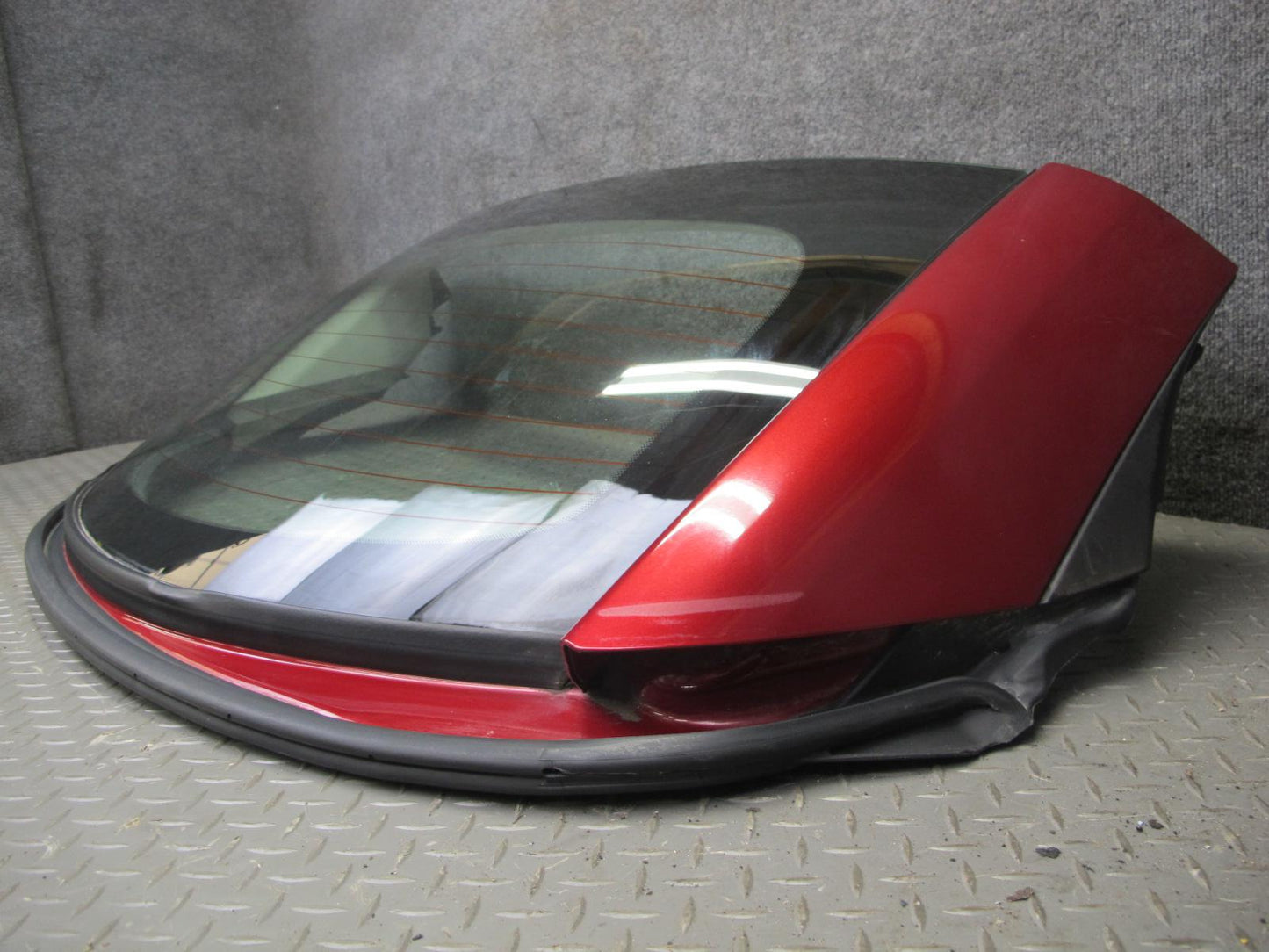 10-15 Lexus IS350 IS250 Convertible Rear Roof Back Glass Window RED Mica OEM
