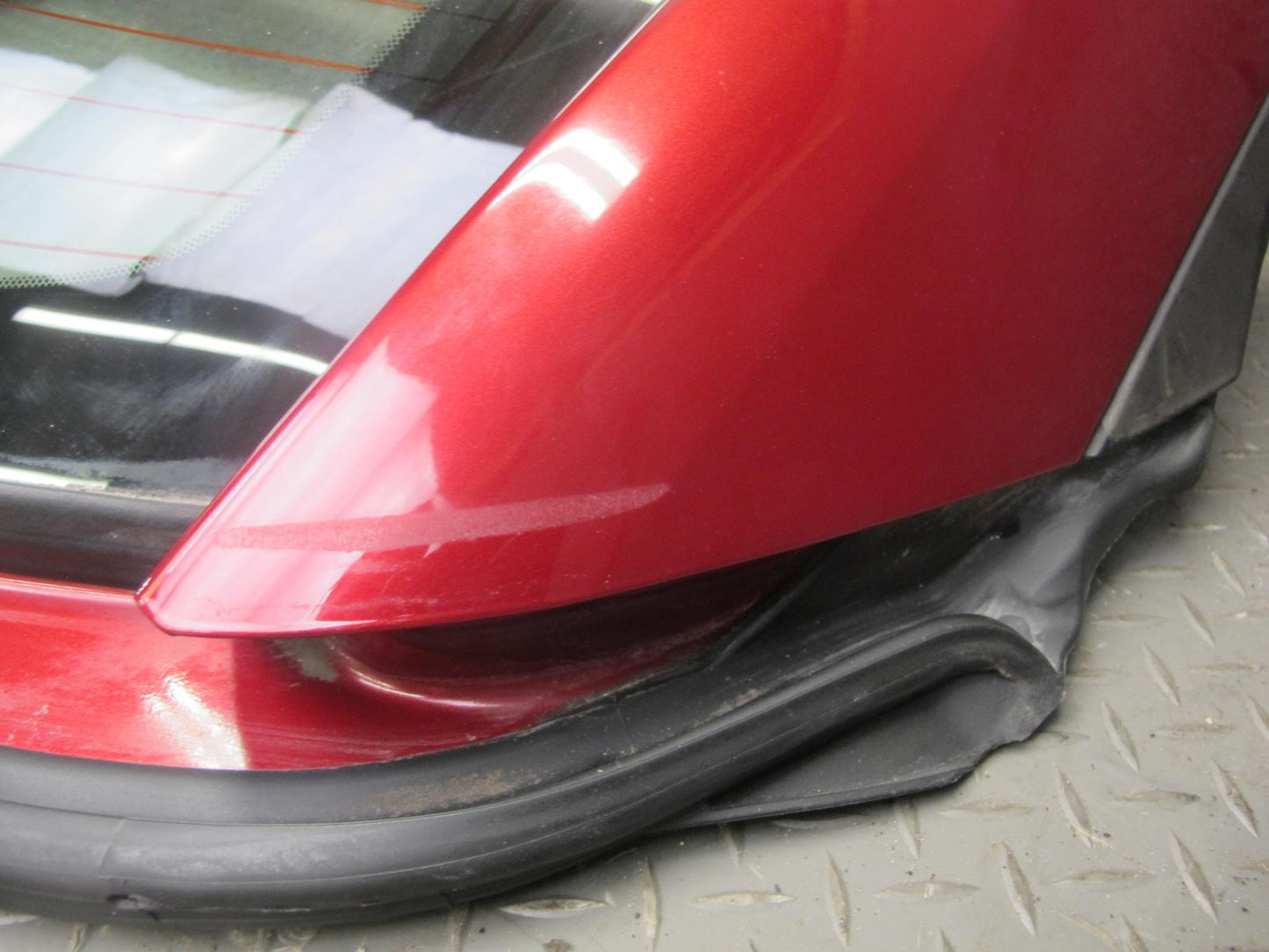 10-15 Lexus IS350 IS250 Convertible Rear Roof Back Glass Window RED Mica OEM