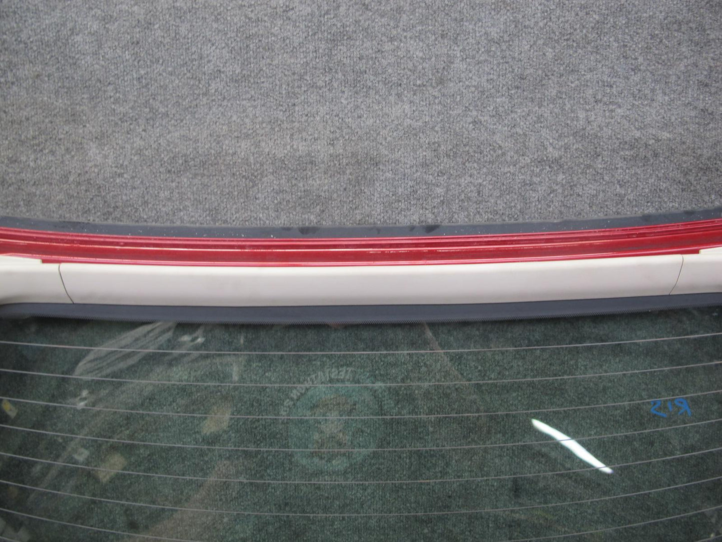 10-15 Lexus IS350 IS250 Convertible Rear Roof Back Glass Window RED Mica OEM