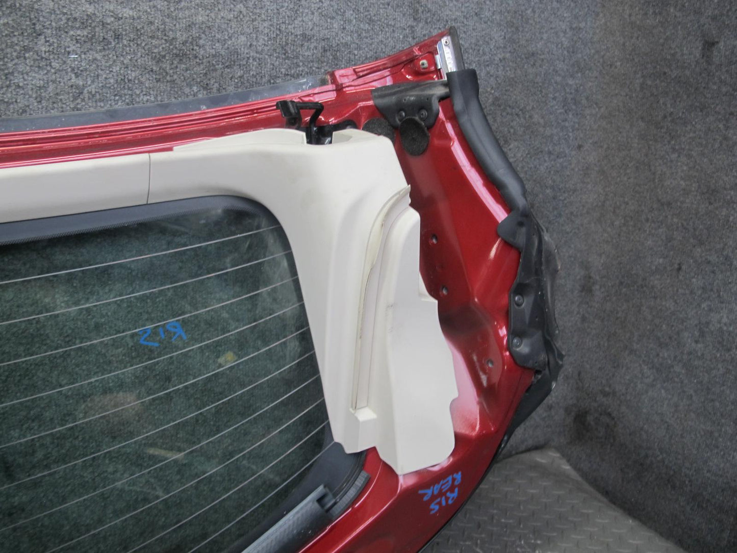 10-15 Lexus IS350 IS250 Convertible Rear Roof Back Glass Window RED Mica OEM