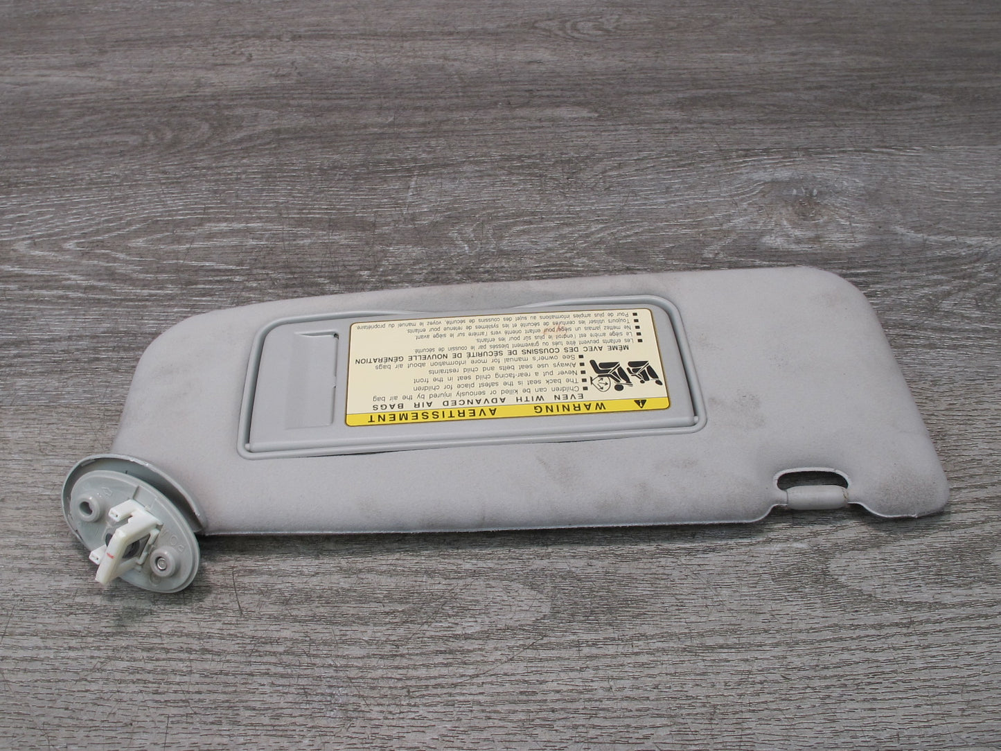 10-15 Lexus IS350 IS250 Convertible Front Left & Right Sun Visor Shade Gray OEM